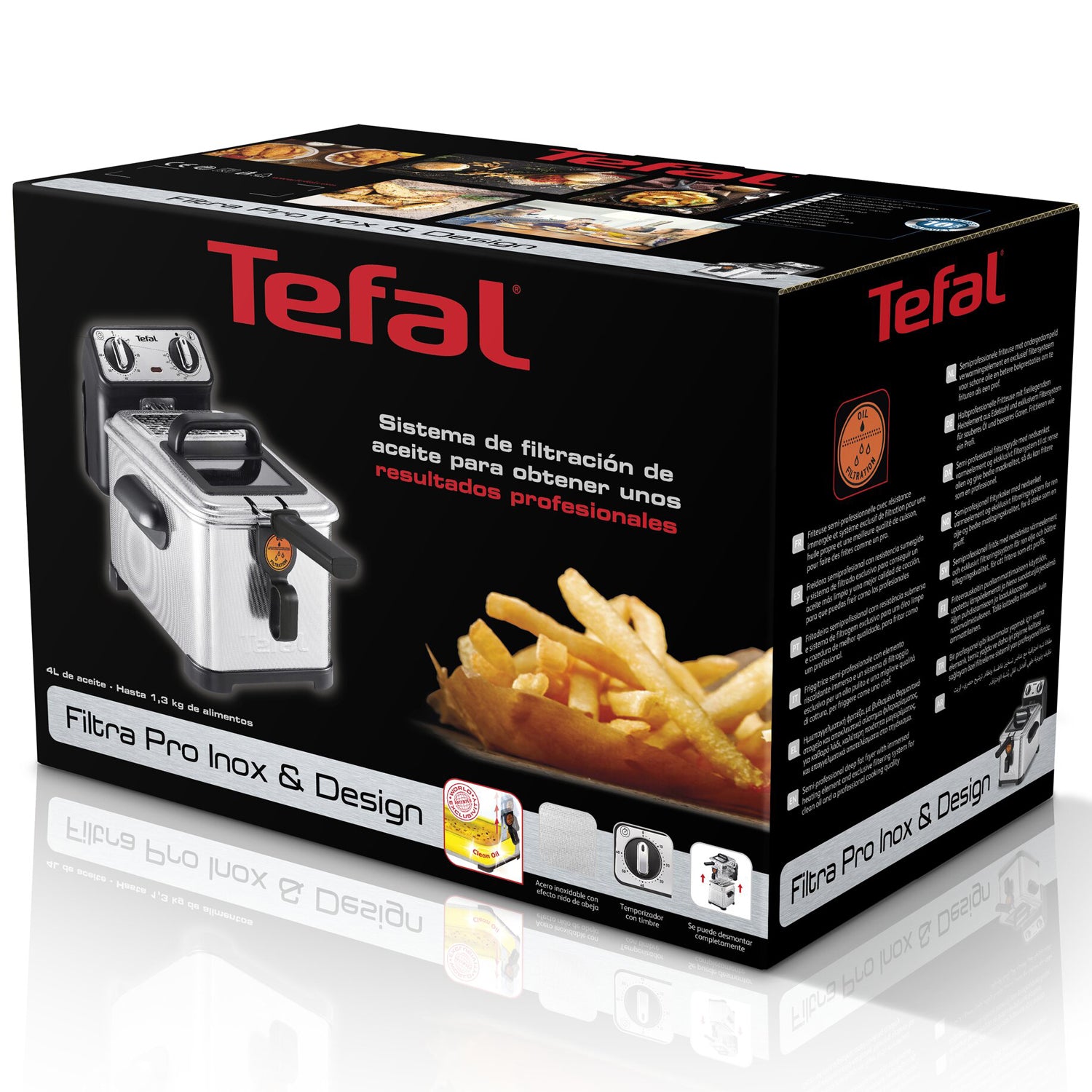 Tefal Fritös Filtra Pro Premium 4L FR516110