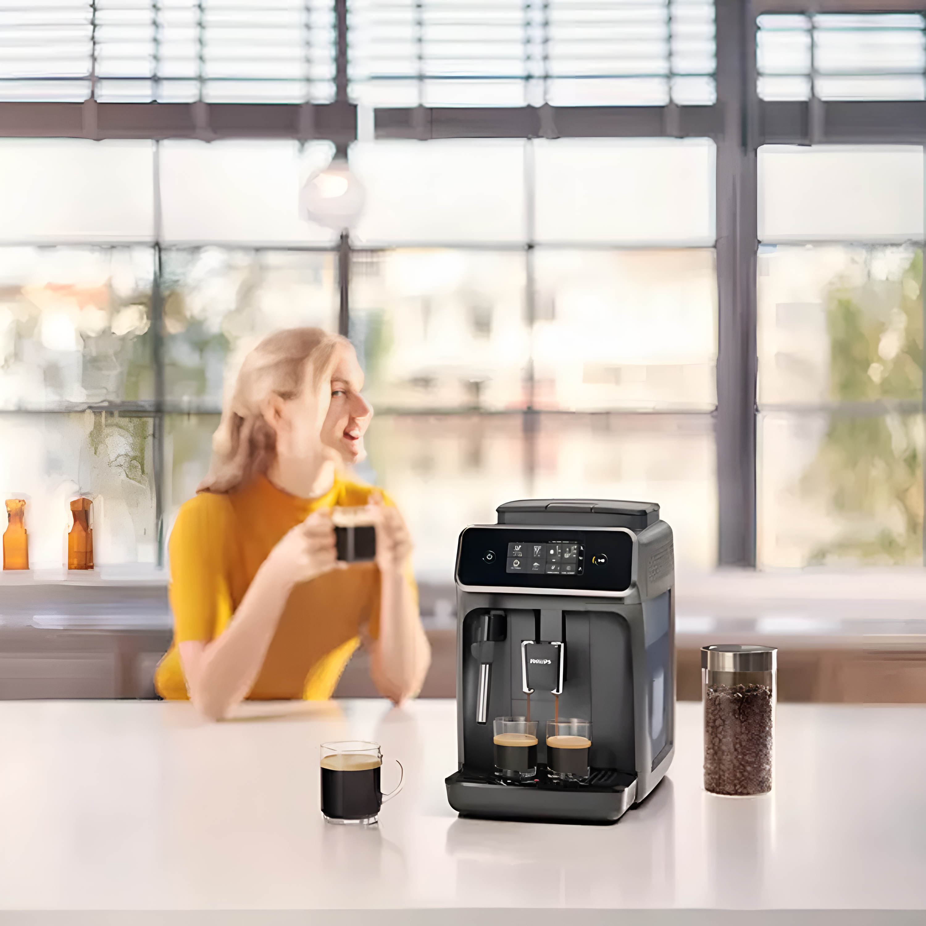 Philips Helautomatisk Espressomaskin EP2224/10 Serie 2200