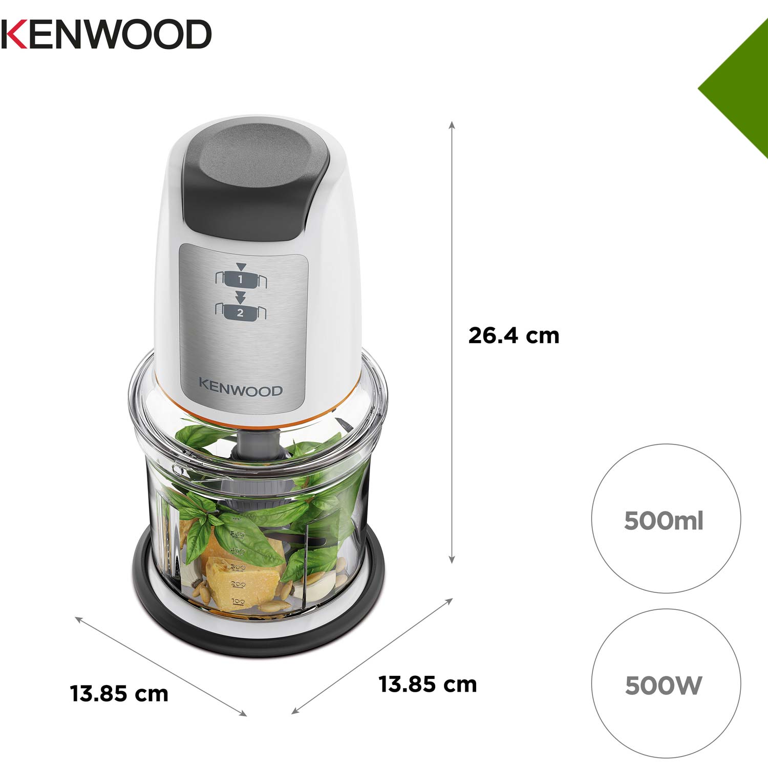 Kenwood Mini Chopper CHP61.100WH EasyChop