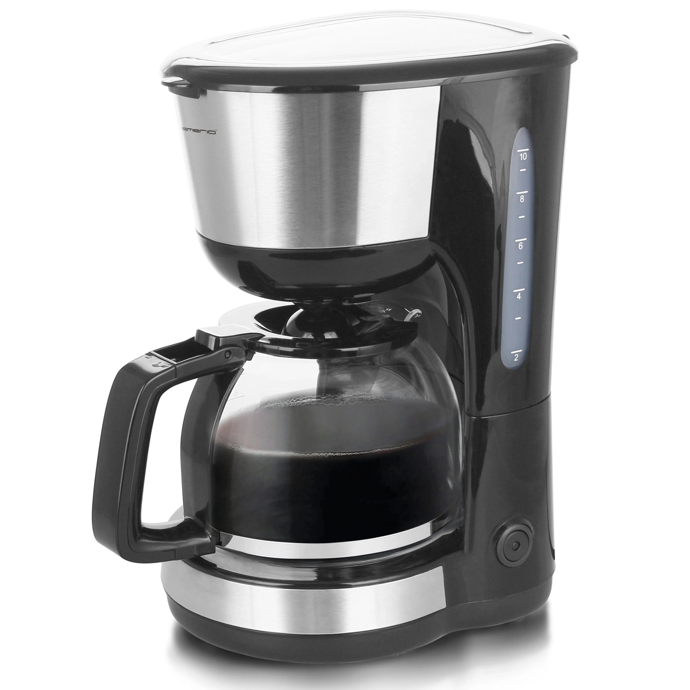 Emerio Kaffebryggare 1000Watt 1,25l rostfri