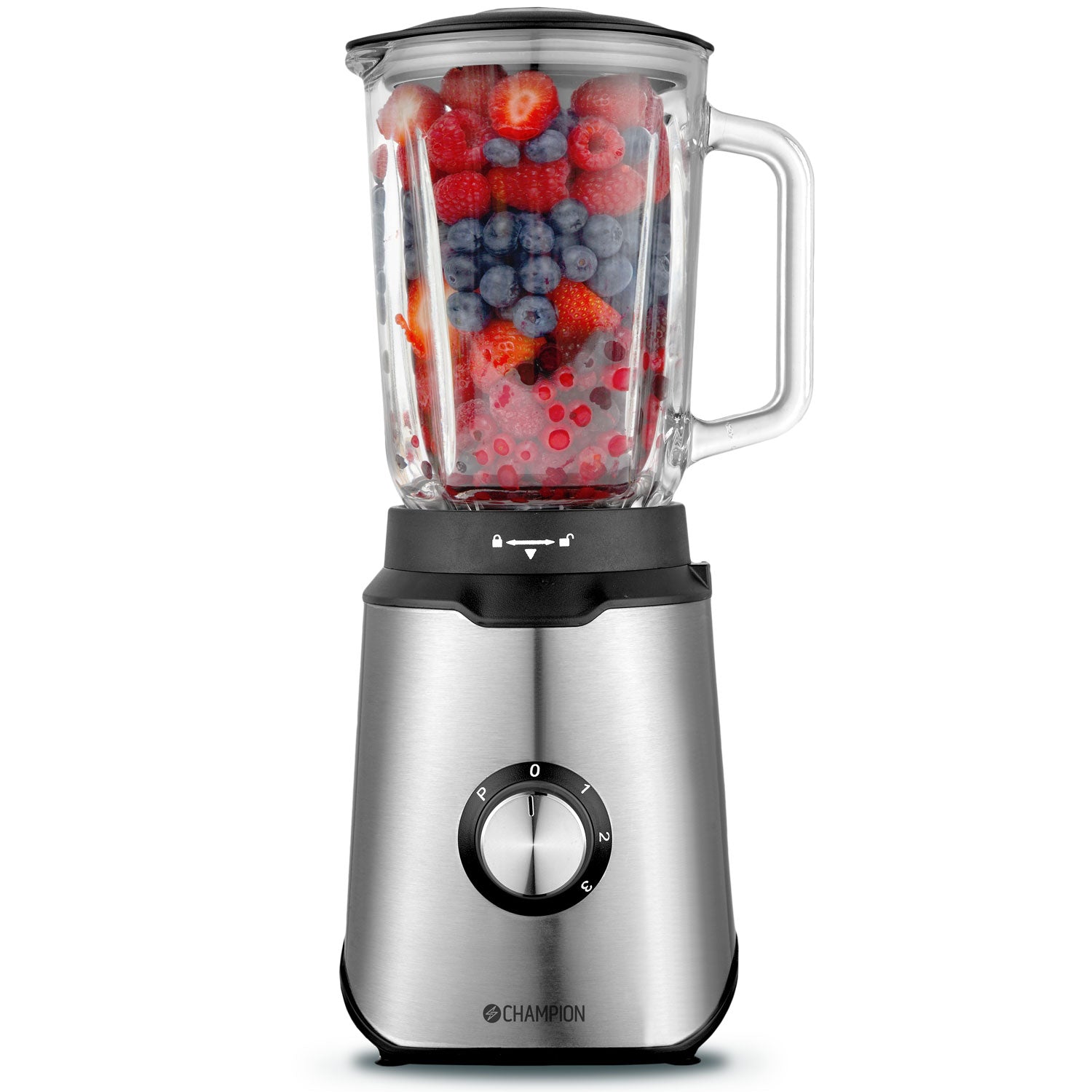 Champion Blender 1,5L 600W Glaskanna BL310 Rostfri