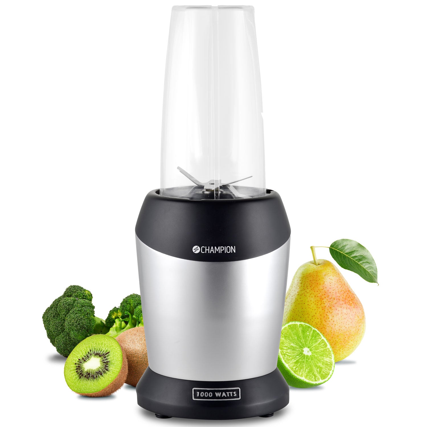 Champion Nutrition Blender 1000W MB100 Svart/Silver