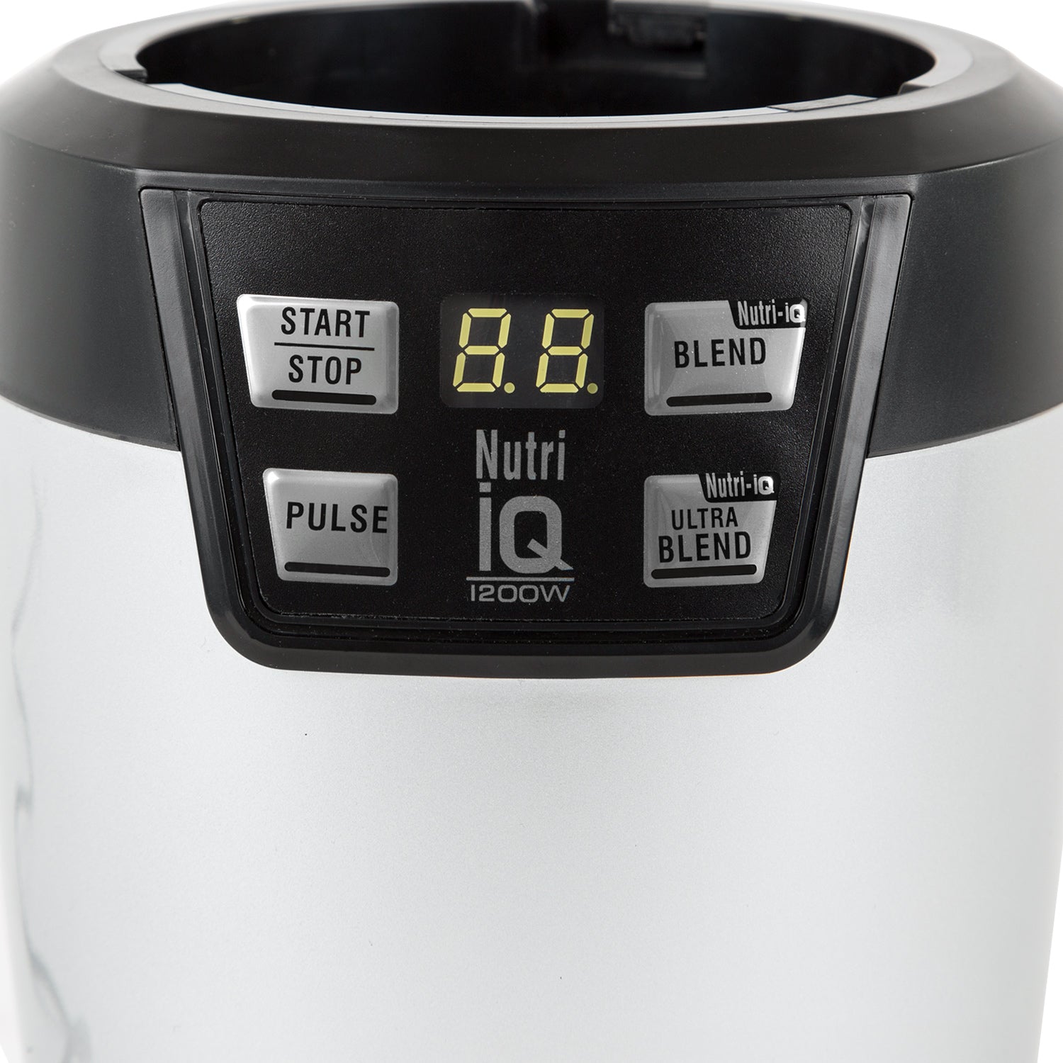 Champion Nutrition Blender Pro Digital 1200W NB500 Svart/Silver (Inklusive 3 behållare)