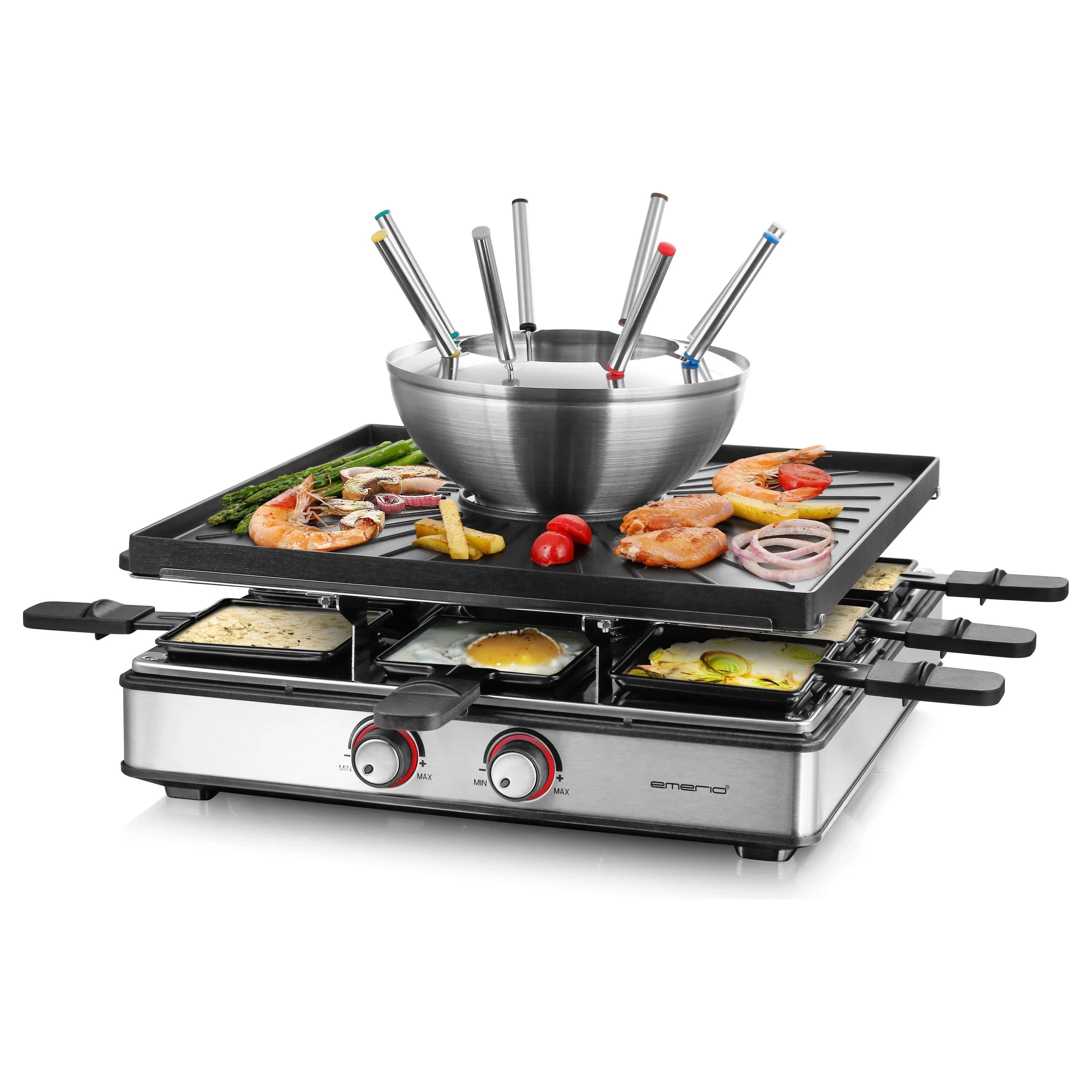 Emerio Raclettegrill 38x37cm 2200W