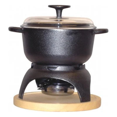 Ronneby Bruk Fondue-set Maestro 2 L, Glaslock Ø 18x10 cm