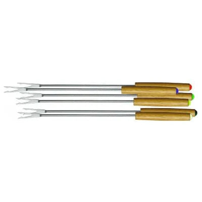 Ronneby Bruk Fondue-Gafflar Träskaft 6-Pack 26cm